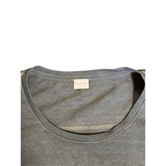 Poetry Hemp & Cotton Longline Tunic Top – Sage Green Size US 6 Coastal Lagenlook - Picture 2 of 7